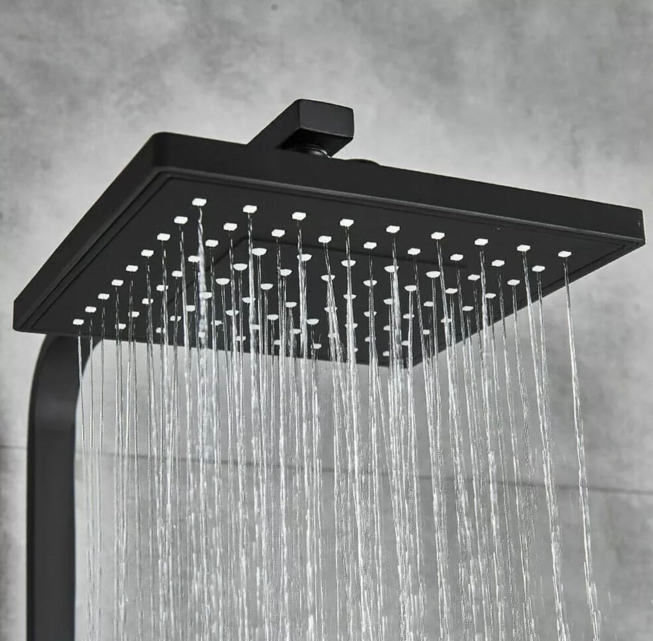 #1155 3 in 1 rainfall exposed shower system