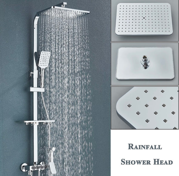 #1169 4 IN 1 RAINFALL SMART EXPOSED SHOWER SYSTEM