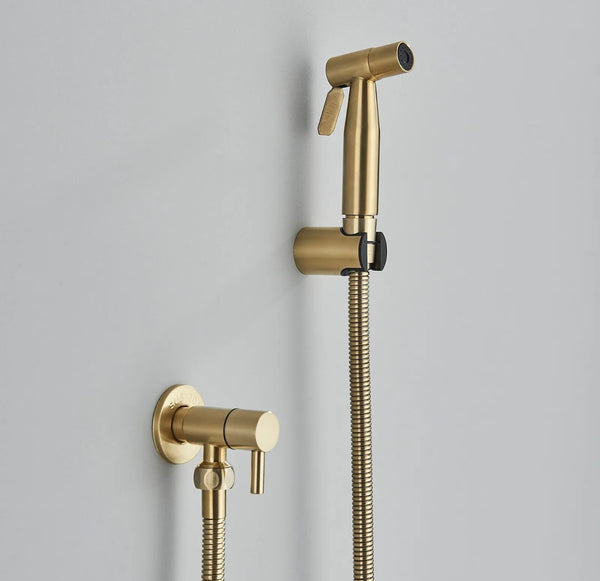 #1437 BRUSHED GOLD BIDET SPRAYER KIT