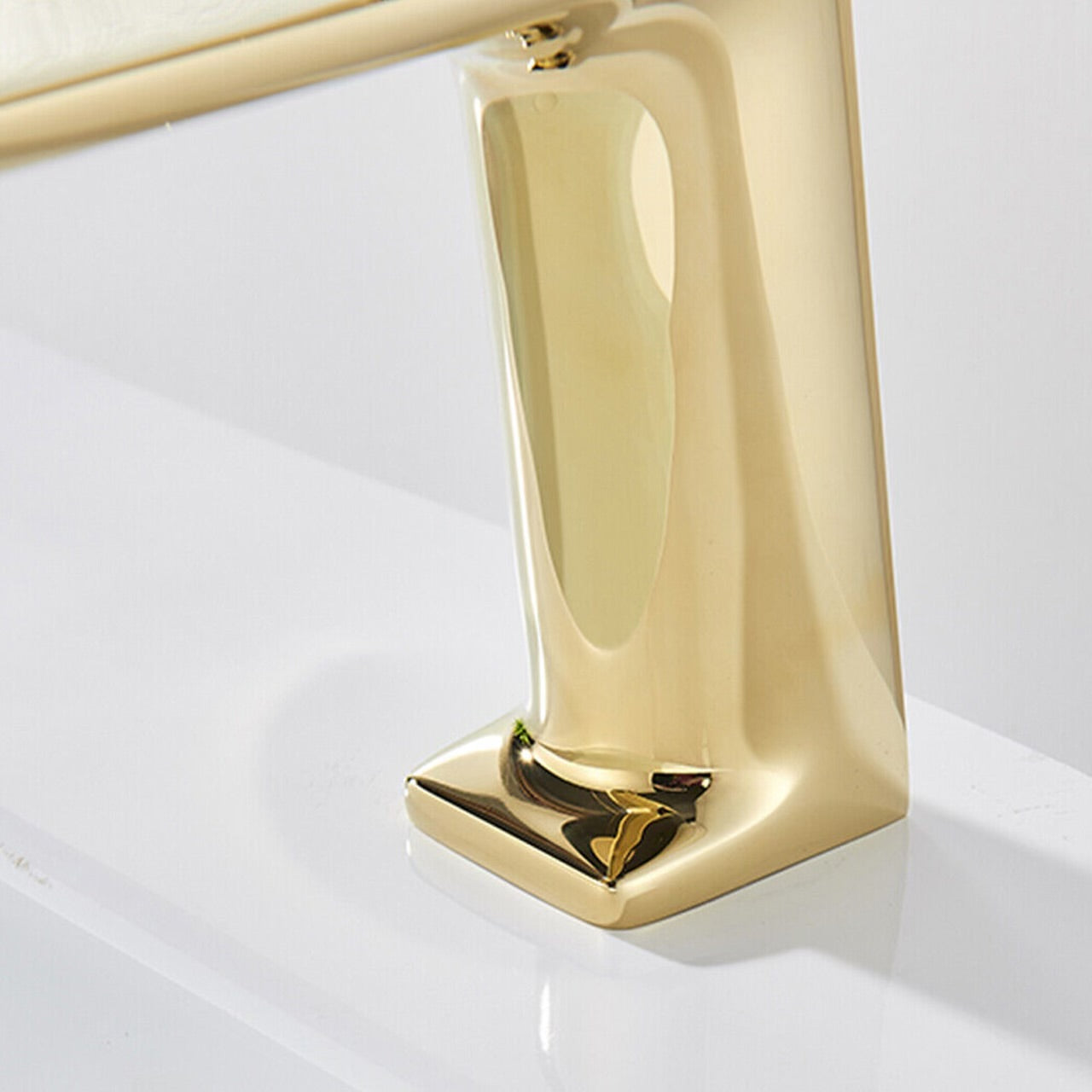 #1461 gold waterfall vanity faucet