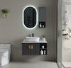 #1725 SG-9247 32-Inch Modern Vessel Vanity Set with LED Mirror