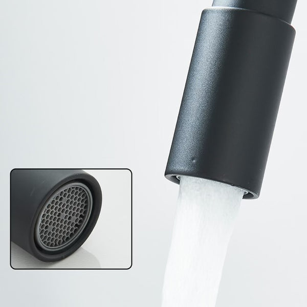 #1546 MATTE BLACK FLEX BAR/KITCHEN SINK FAUCET