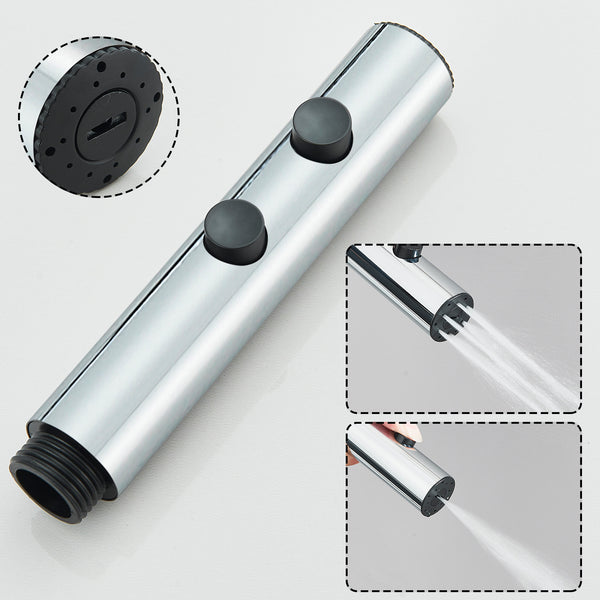 #1185 Polished Chrome 4-in-1 Exposed Shower System with LCD Display with Piano Keys