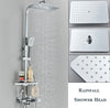 4 In 1 Rainfall Smart Thermostatic Exposed Shower System With LCD Display