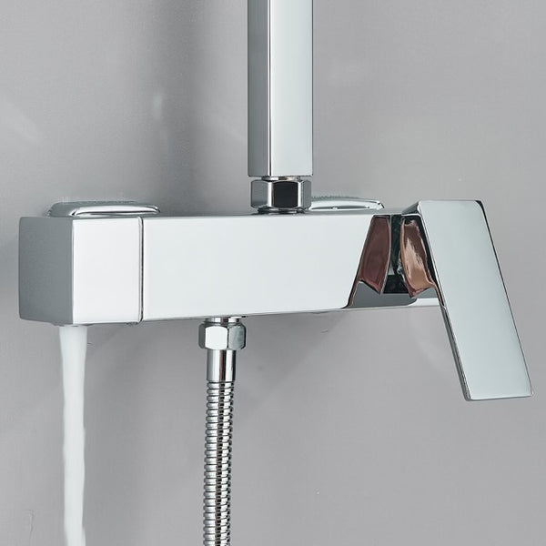 #1172 CHROME 3 IN 1 EXPOSED SHOWER SET