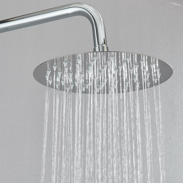 #1175 CHROME 2 IN 1 EXPOSED SHOWER SET WITH THERMOSTATIC VALVE