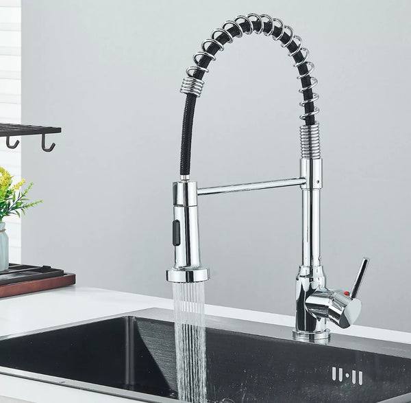 #1601 Chrome Pull-Down Kicthen Faucet