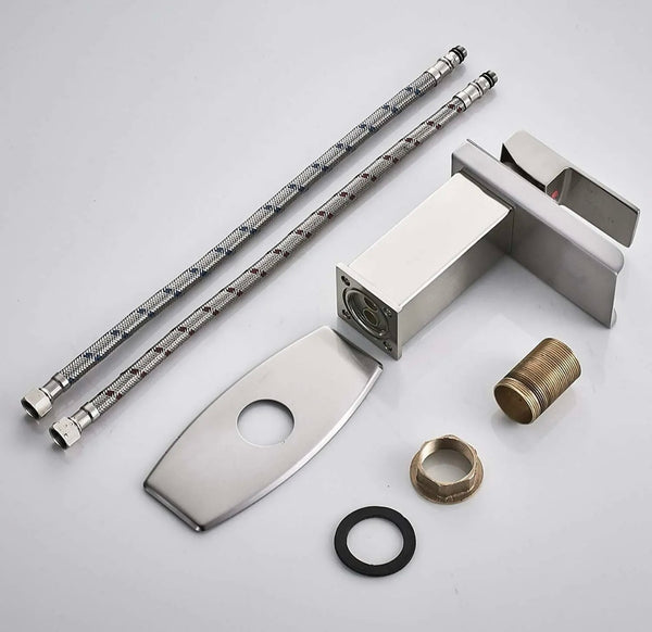 #1396 CHROME WATERFALL VANITY FAUCET