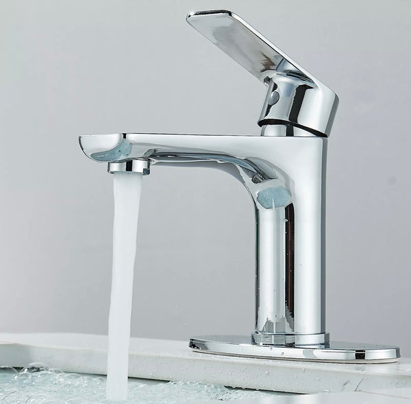 #1471 CHROME WATERFALL VANITY FAUCET