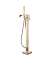 #1616 BRUSHED GOLD 2 FUNCTION WATERFALL SPOUT TUB FILLER FAUCET
