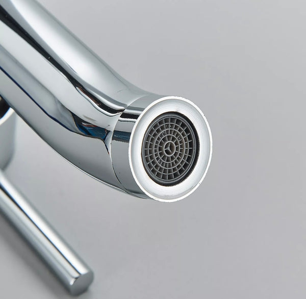 #1448 CHROME WATERFALL VANITY FAUCET