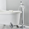 #1608 Chrome 2 function waterfall tub filler faucet