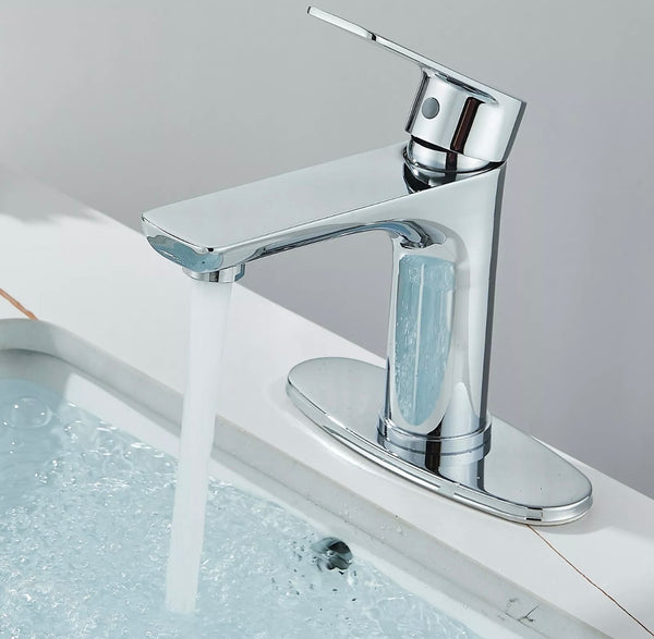 #1471 CHROME WATERFALL VANITY FAUCET