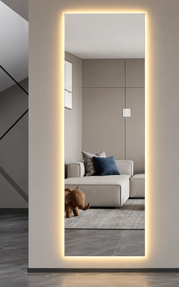 SG-810 19x55 Inches Frameless Full Body LED Mirror