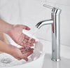 #1401 Chrome waterfall spout vessel faucet