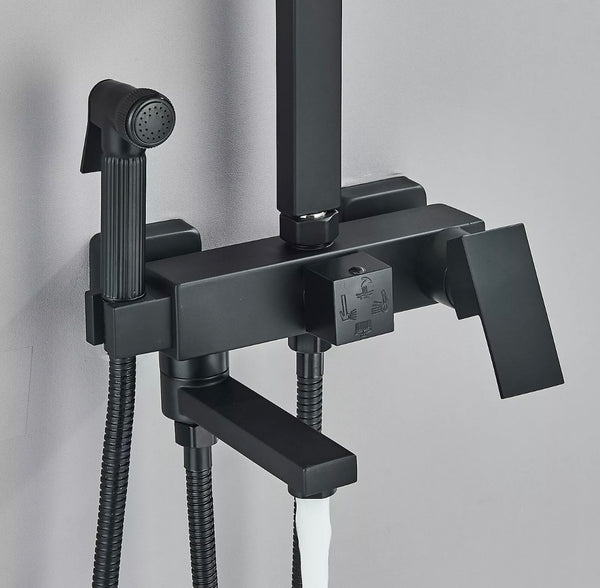 #1168 4 IN 1 RAINFALL EXPOSED SHOWER SYSTEM