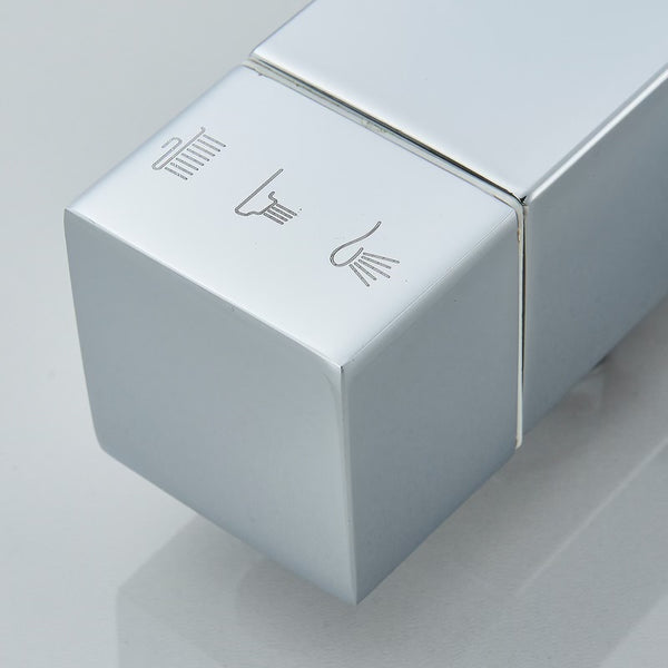 #1172 CHROME 3 IN 1 EXPOSED SHOWER SET