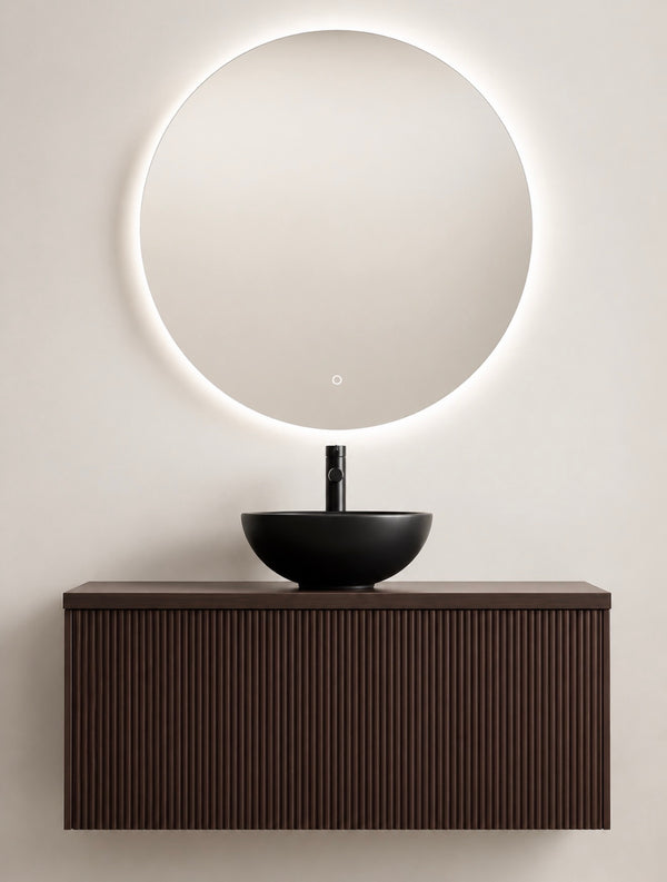 SG-9305 40-Inch Vessel Vanity Set with LED Mirror