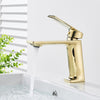 #1461 GOLD WATERFALL VANITY FAUCET