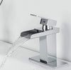 #1396 CHROME WATERFALL VANITY FAUCET