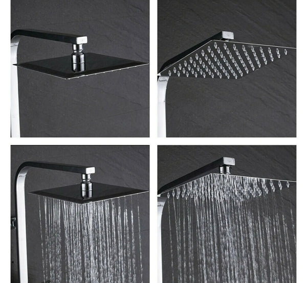 #1157 CHROME 3 IN 1 EXPOSED SHOWER SYSTEM