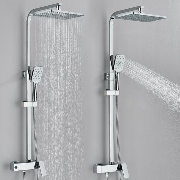 #1172 CHROME 3 IN 1 EXPOSED SHOWER SET