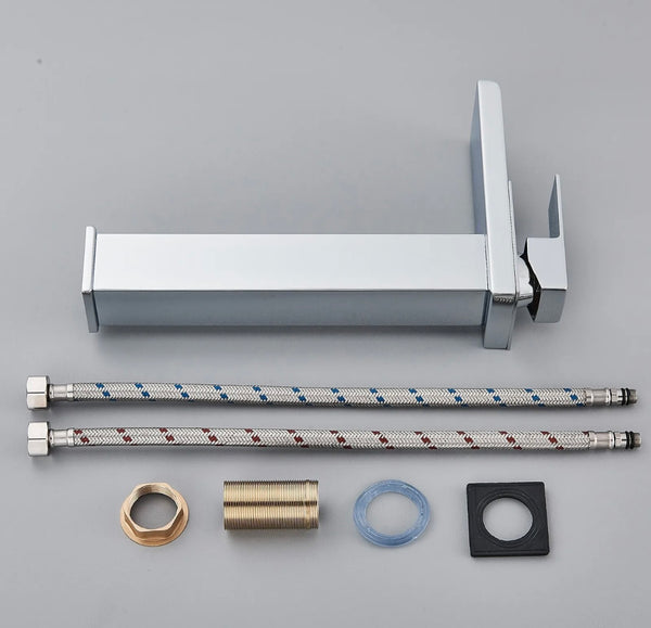 #1389 Chrome waterfall vessel faucet