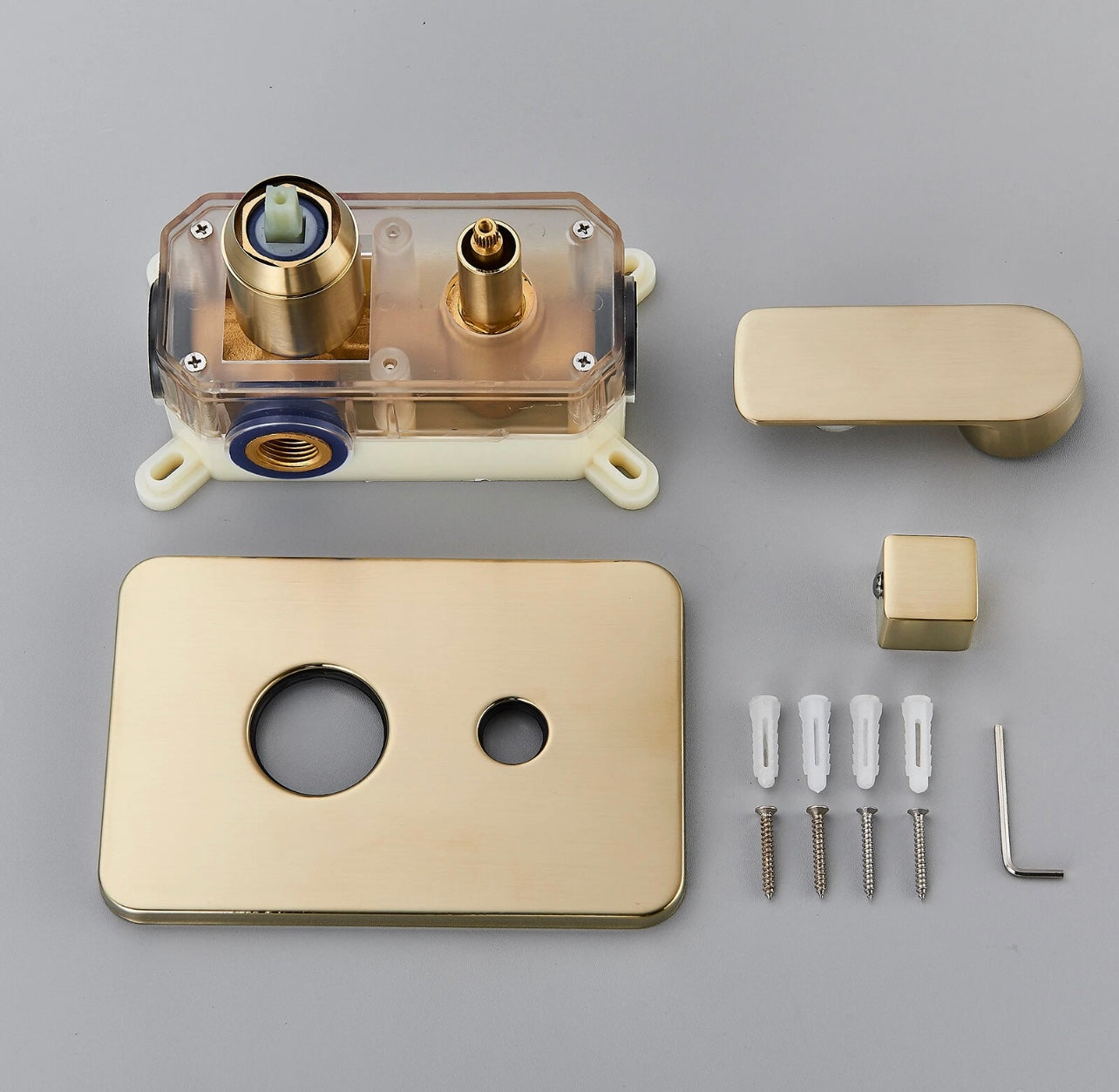 #2003 BRUSHED GOLD 2-FUNCTION HOT & COLD SHOWER MIXER ONLY