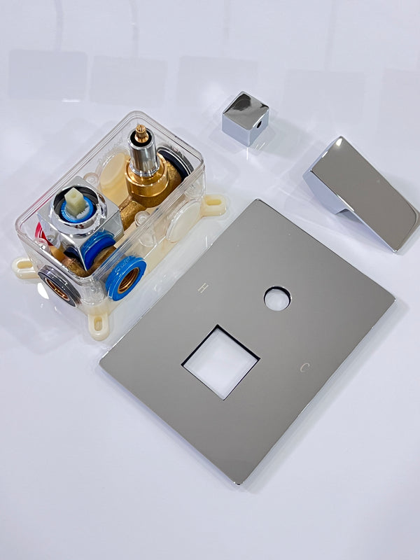 #2002 POLISHED CHROME 2-FUNCTION HOT & COLD SHOWER MIXER ONLY